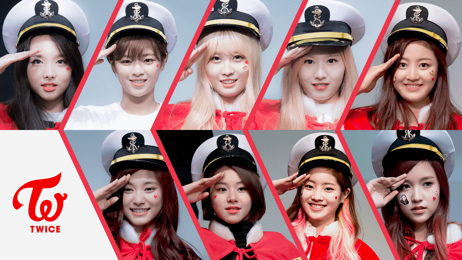 Feel Special kasama ang TWICE ng JYP Entertainment Wallpaper