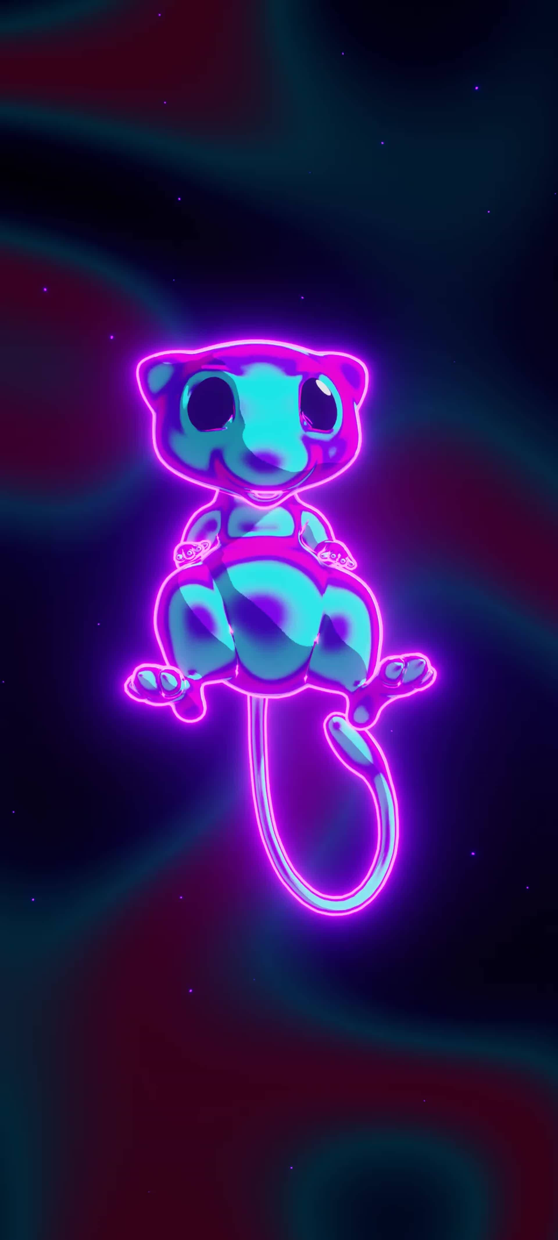 Damhin ang kapangyarihan ni Mew at ang kanyang pambihirang liwanag! Wallpaper