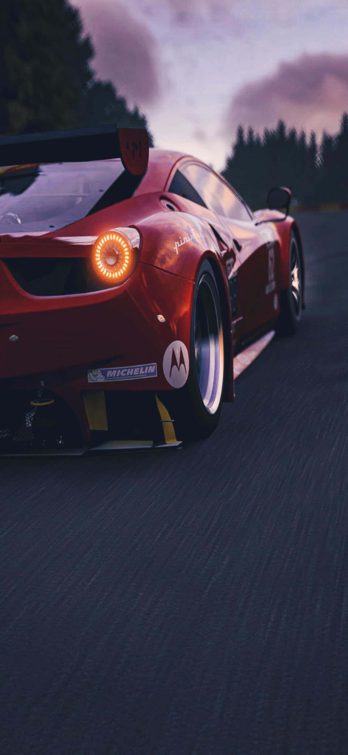 Ferrari 488 iPhone X Forza Motorsport 7 Background Wallpaper