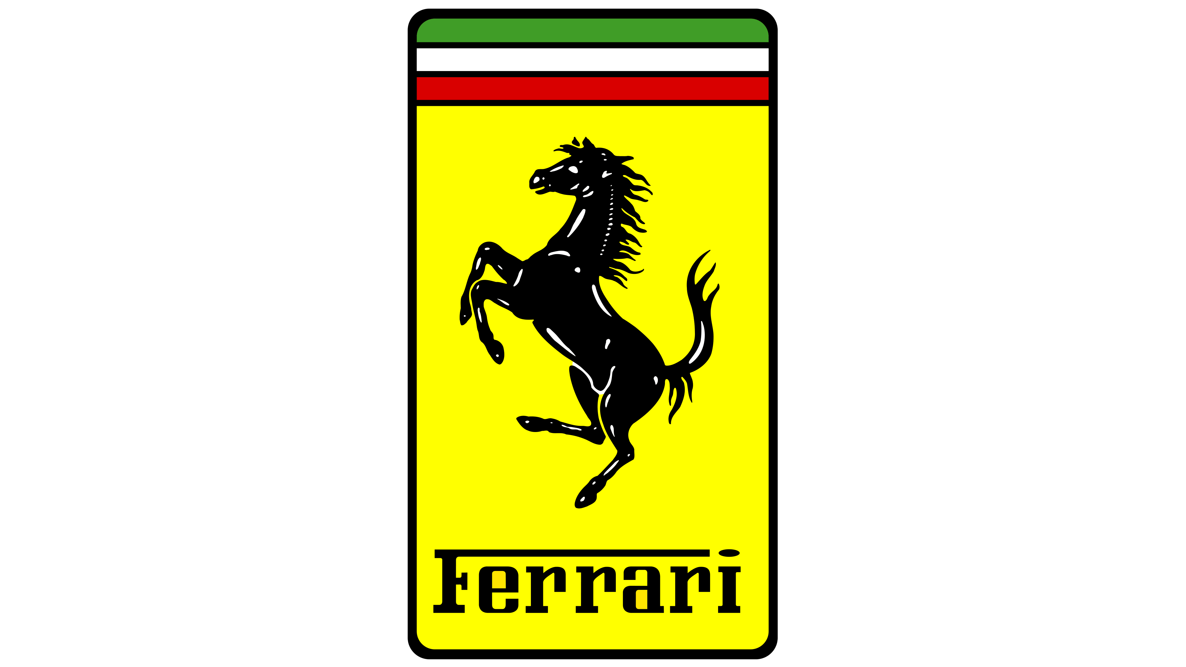 Ferrari Logo na may Prancing Horse Wallpaper