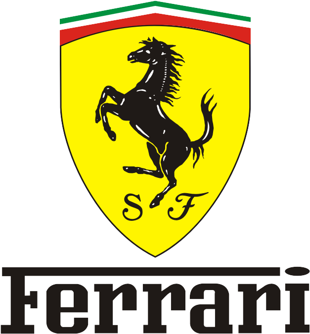Ferrari Logo na may Prancing Horse Wallpaper