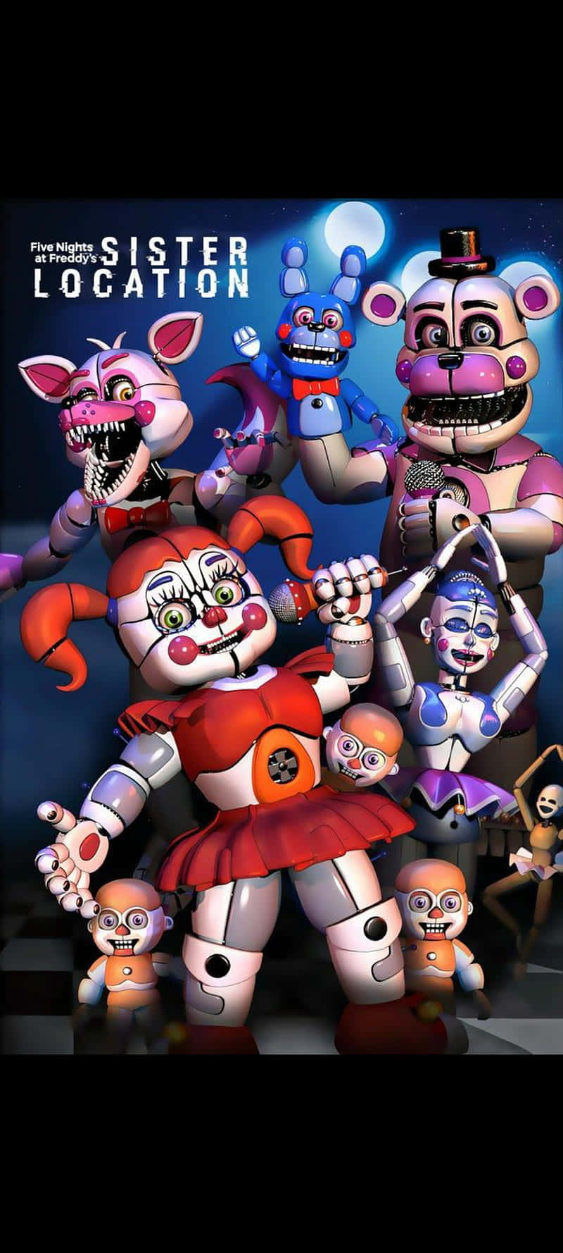 Five Nights at Freddy's: Sister Location Para sa Telepono Wallpaper