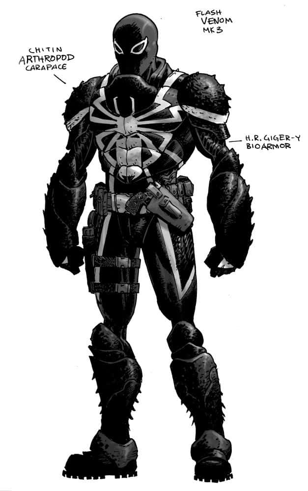 Flash Thompson - Bayani at Iconikong Karakter Wallpaper