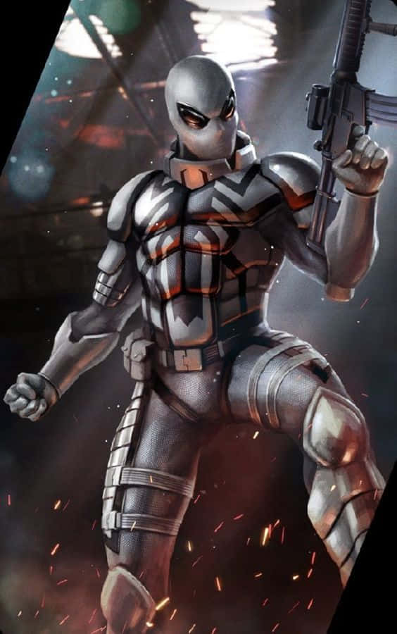 Flash Thompson sa Aksyon Wallpaper