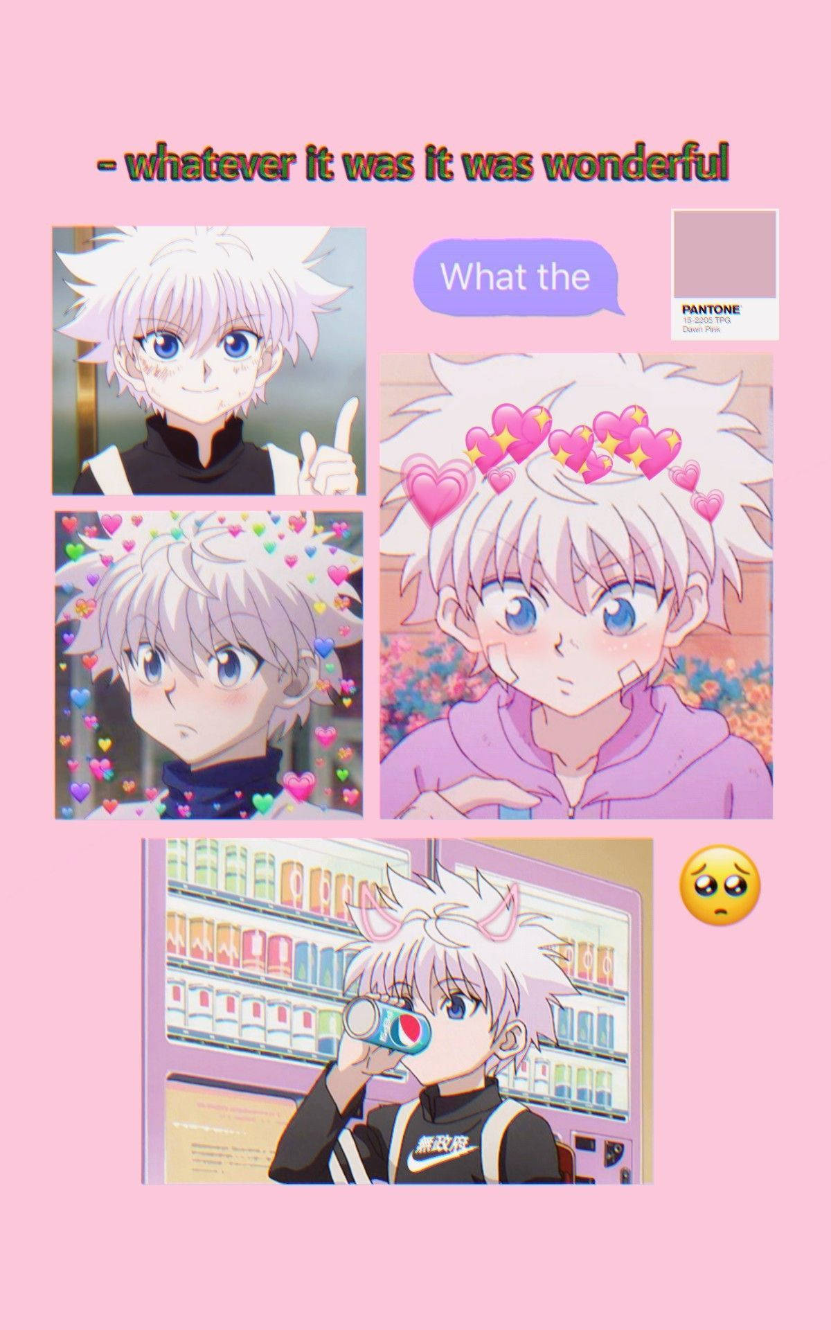 "Focused Killua - Master ng Stealth at Estilo" Wallpaper