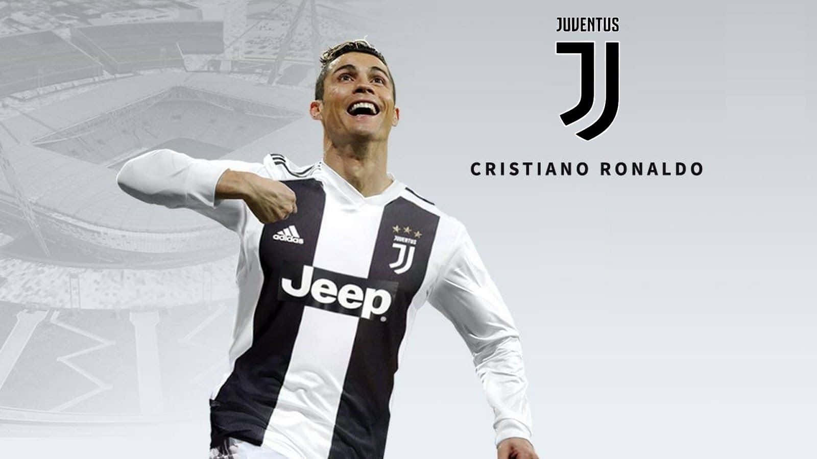Football Galaxy Cristiano Ronaldo Jersey Team na may Jeep Wallpaper