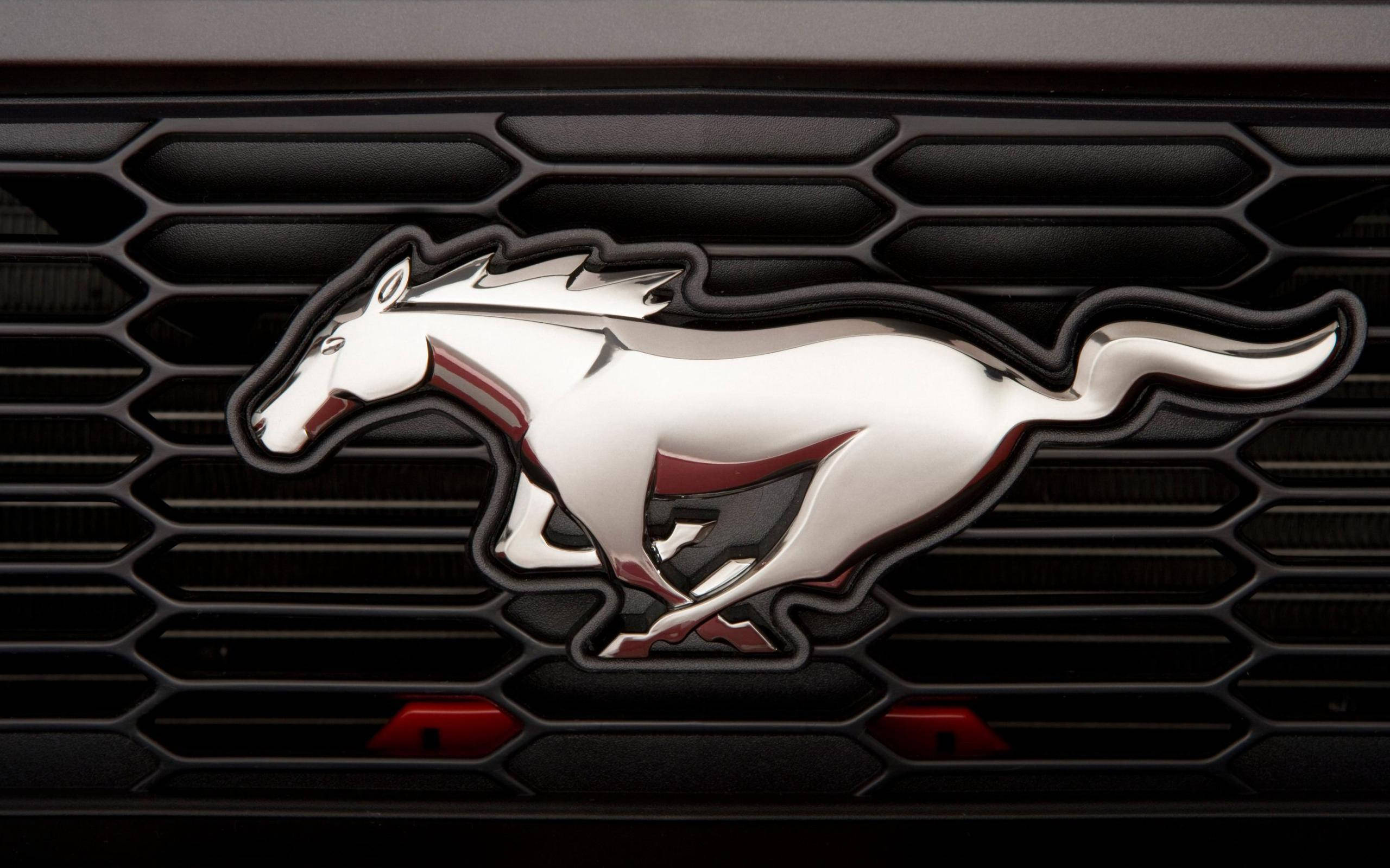 Ford Mustang HD Logo – Ang Elegansiya ay Sumasalubong sa Lakas. Wallpaper
