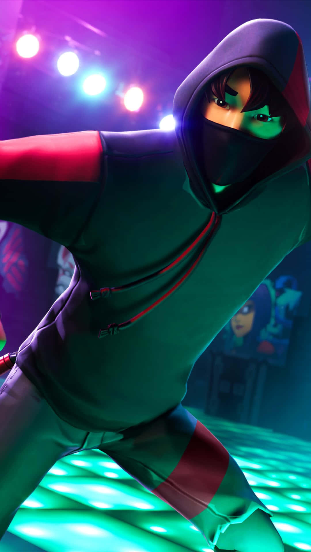 Fortnite Galaxy na Natatakpan ang Bibig Wallpaper