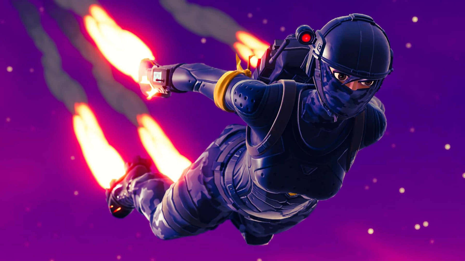 Fortnite Kuno Tumatalon Mula sa Langit Wallpaper