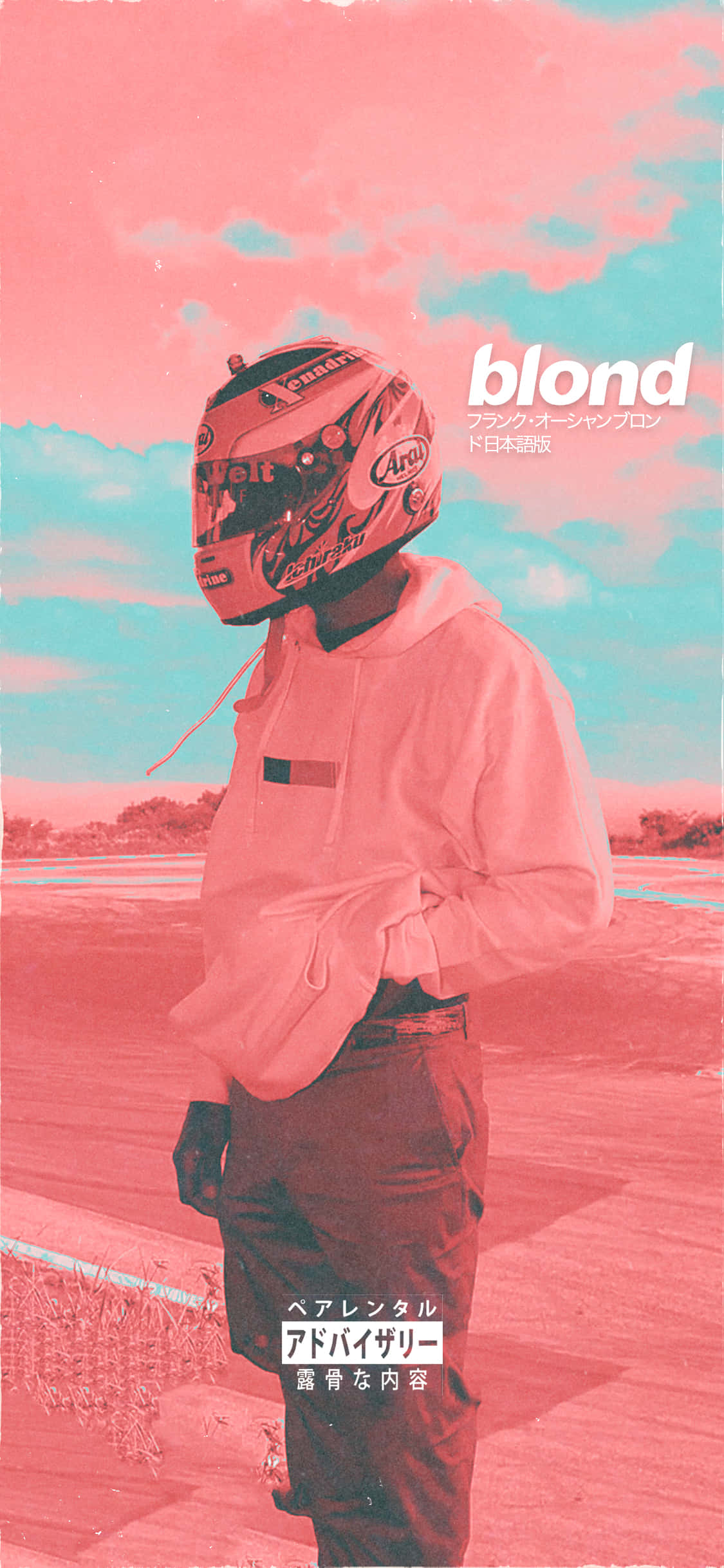 "Frank Ocean in promotion of latest album Blonde" Wallpaper