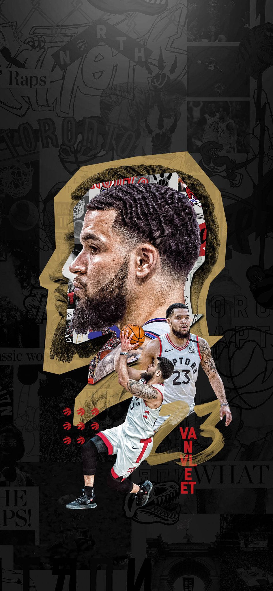 Fred Vanvleet Itim Poster Wallpaper