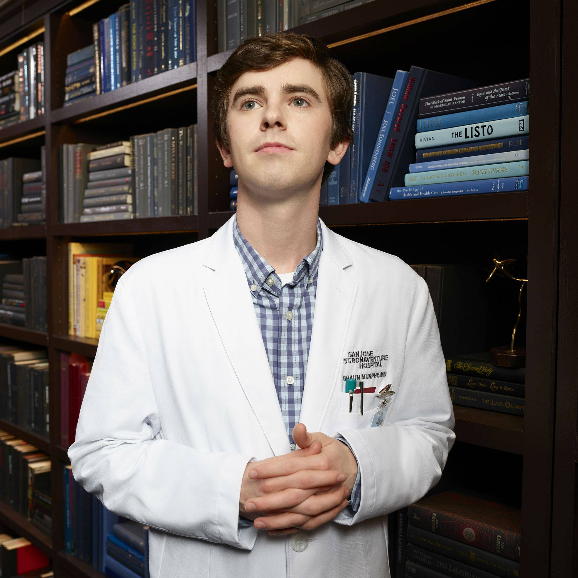 Freddie Highmore Bilang Dr. Shaun Wallpaper