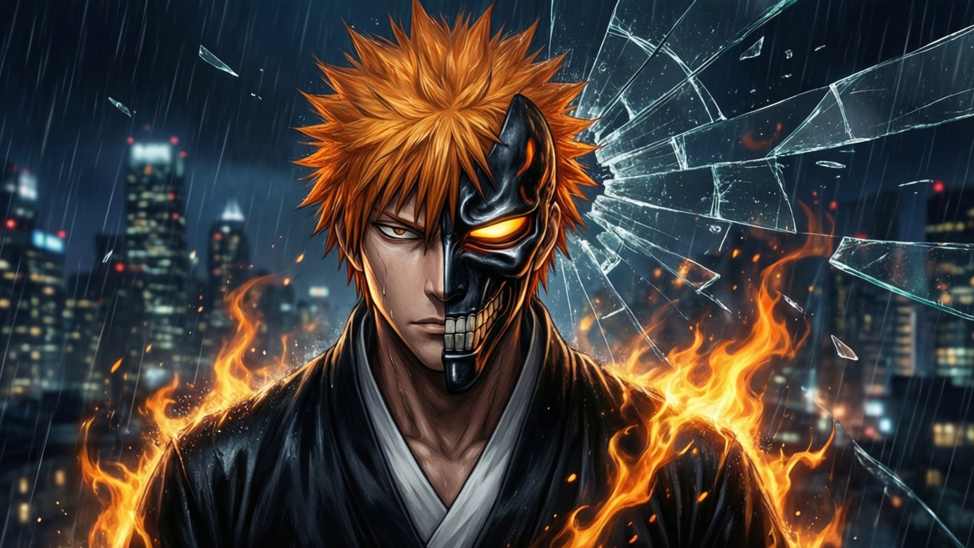 Fusion Hollow Ichigo Wallpaper