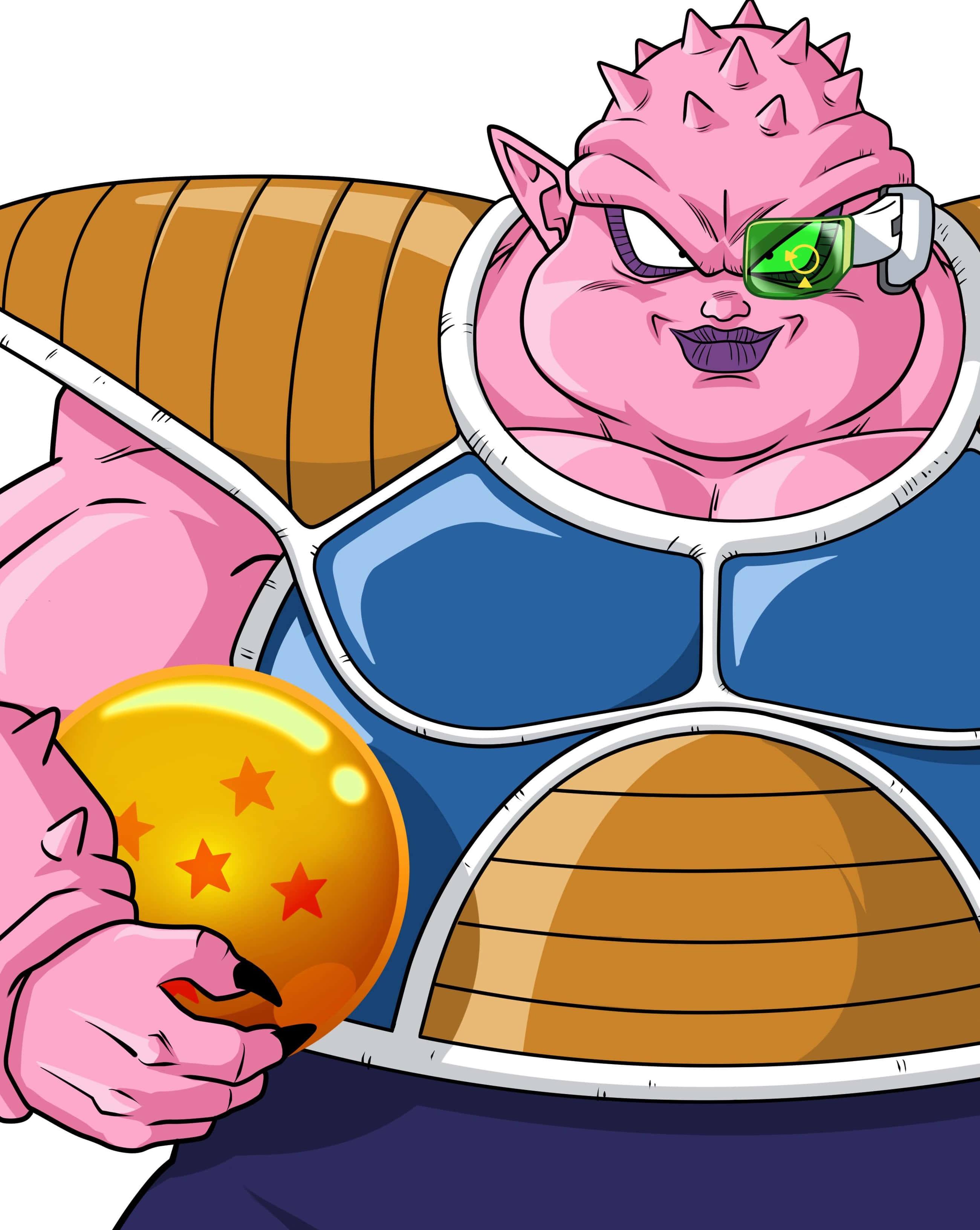 Fusion Shield kay Dodoria Wallpaper