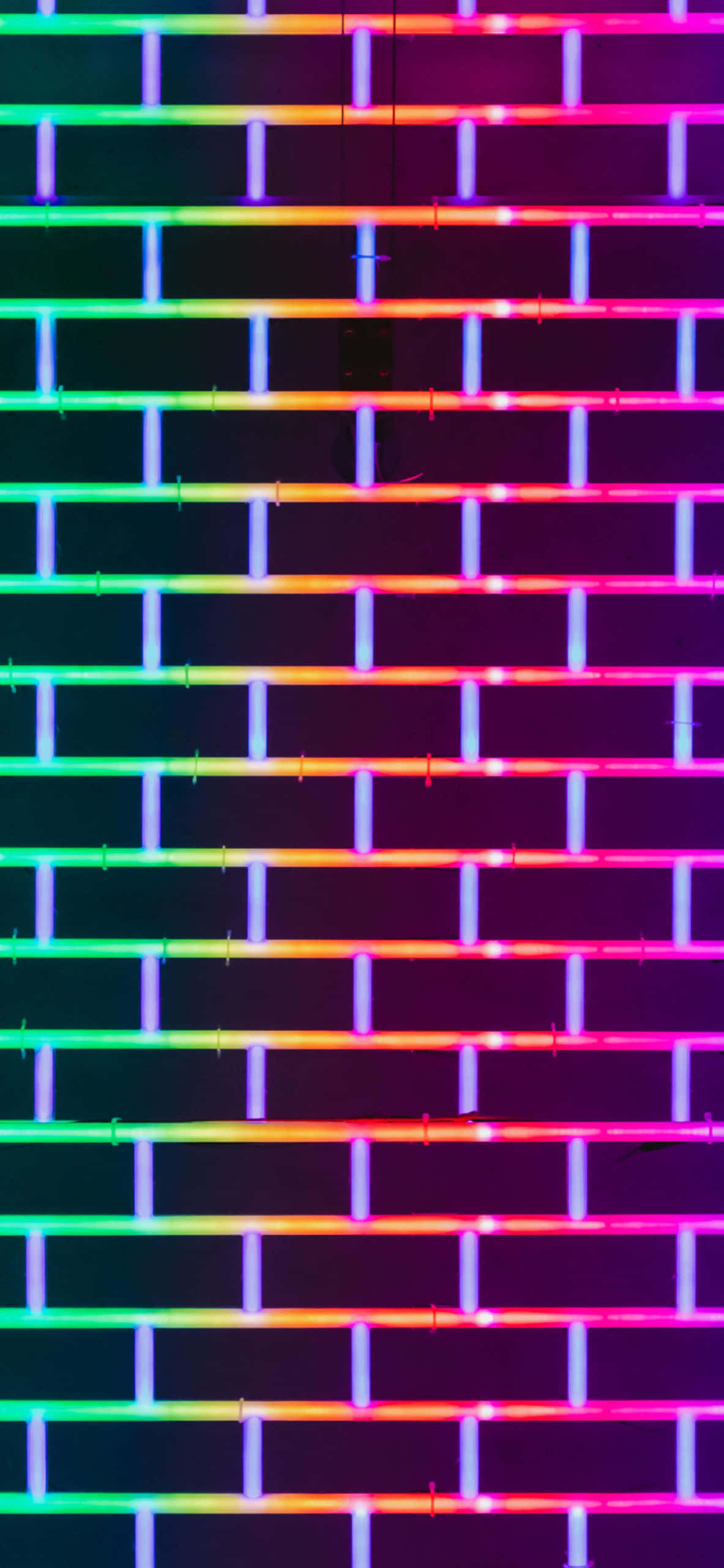 "Futuristic Neon Dreamscape" Wallpaper