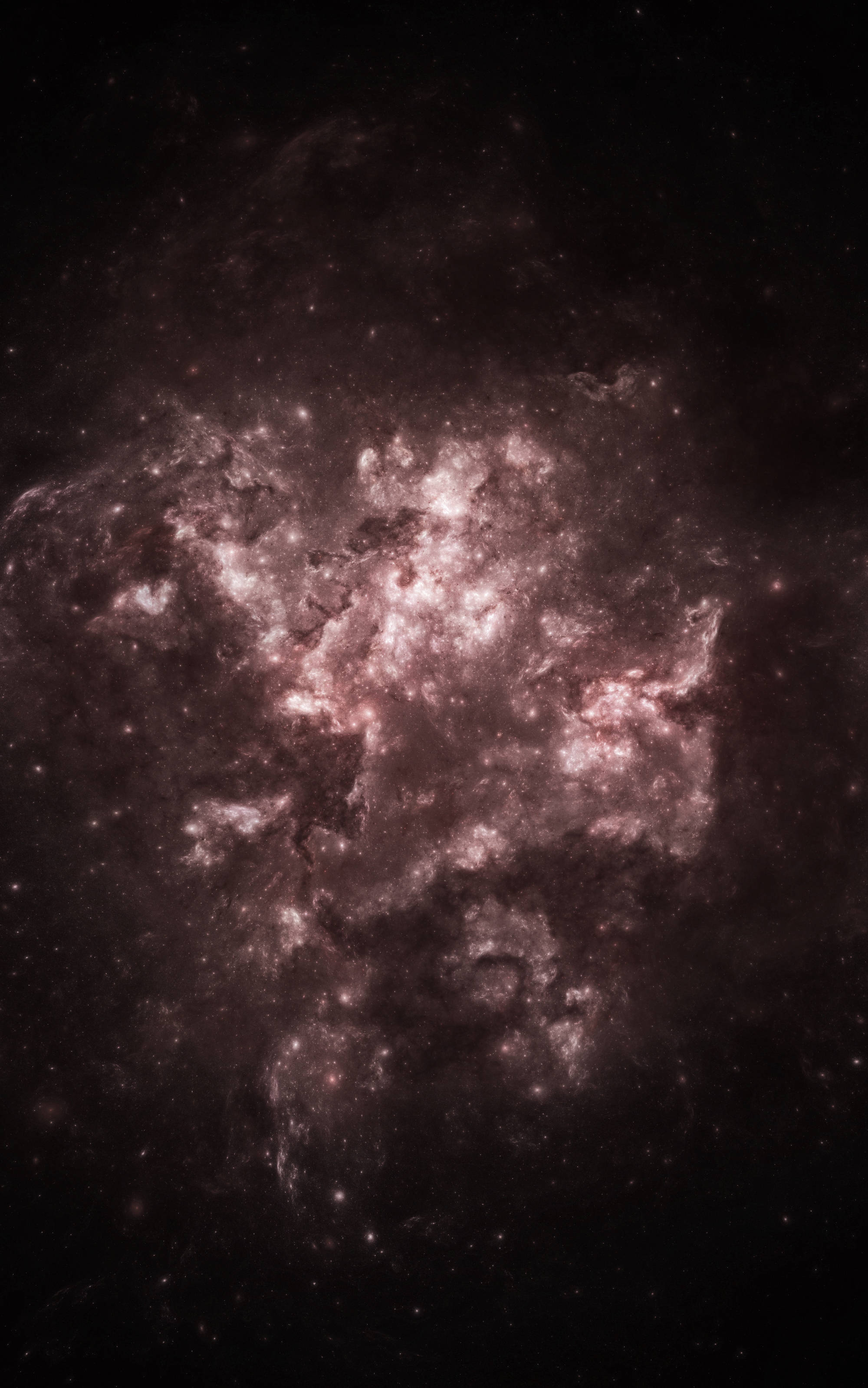 Disenyong Galactic Lights Fractal Wallpaper