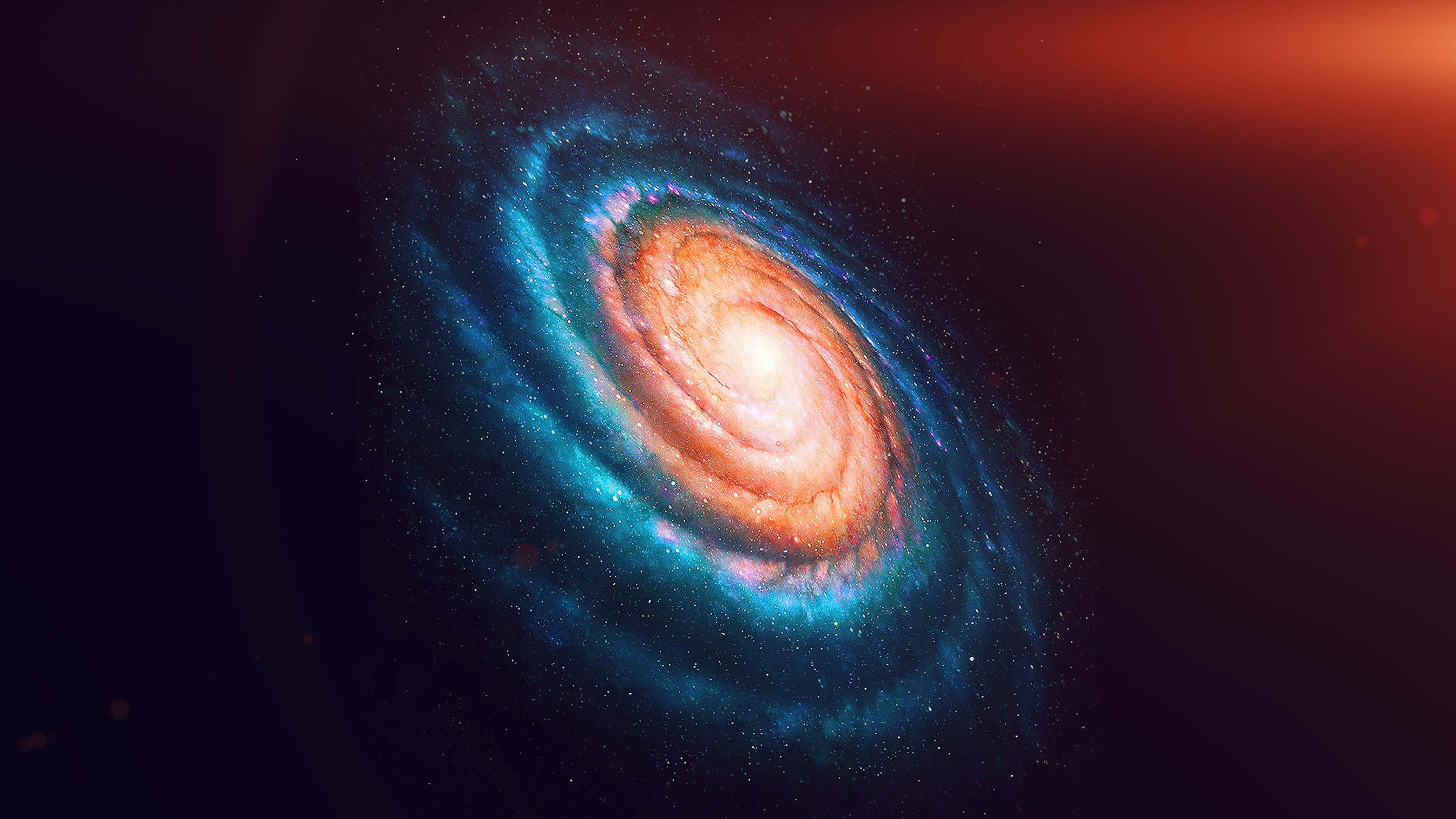 Galaksiyang NGC 1232 sa 4K Universe Wallpaper