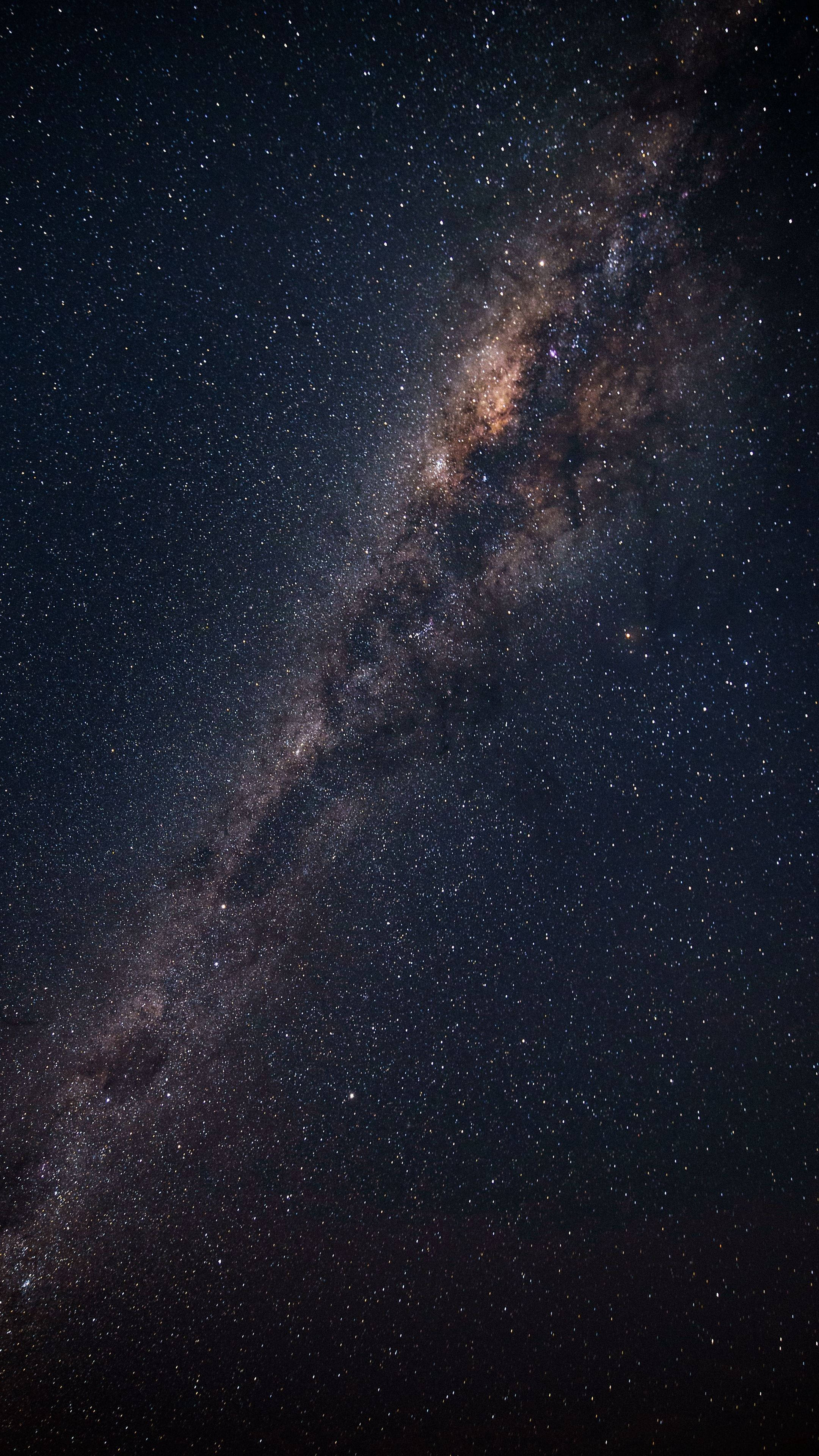 Galaxy 4K Ultra HD Madilim na Telepono Wallpaper