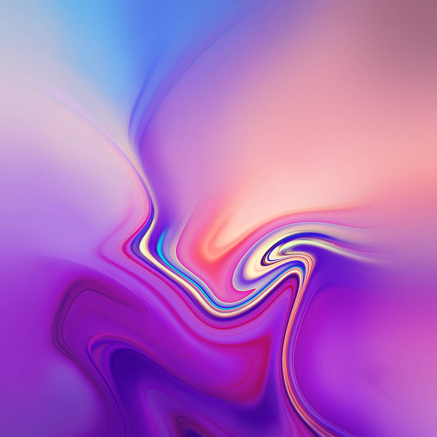 Galaxy S10 Makulay na Abstract Wallpaper