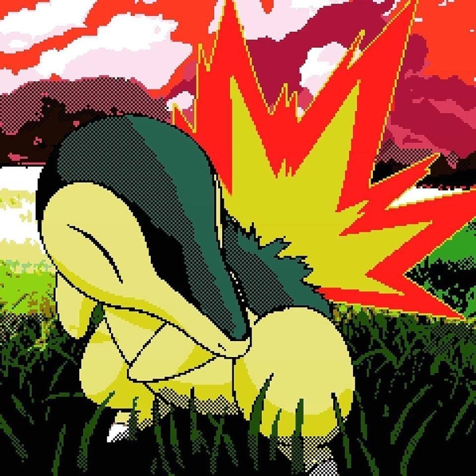 Galit na Galit – Isang Typhlosion na Nagpapakawala ng Kanyang Kapangyarihan Wallpaper