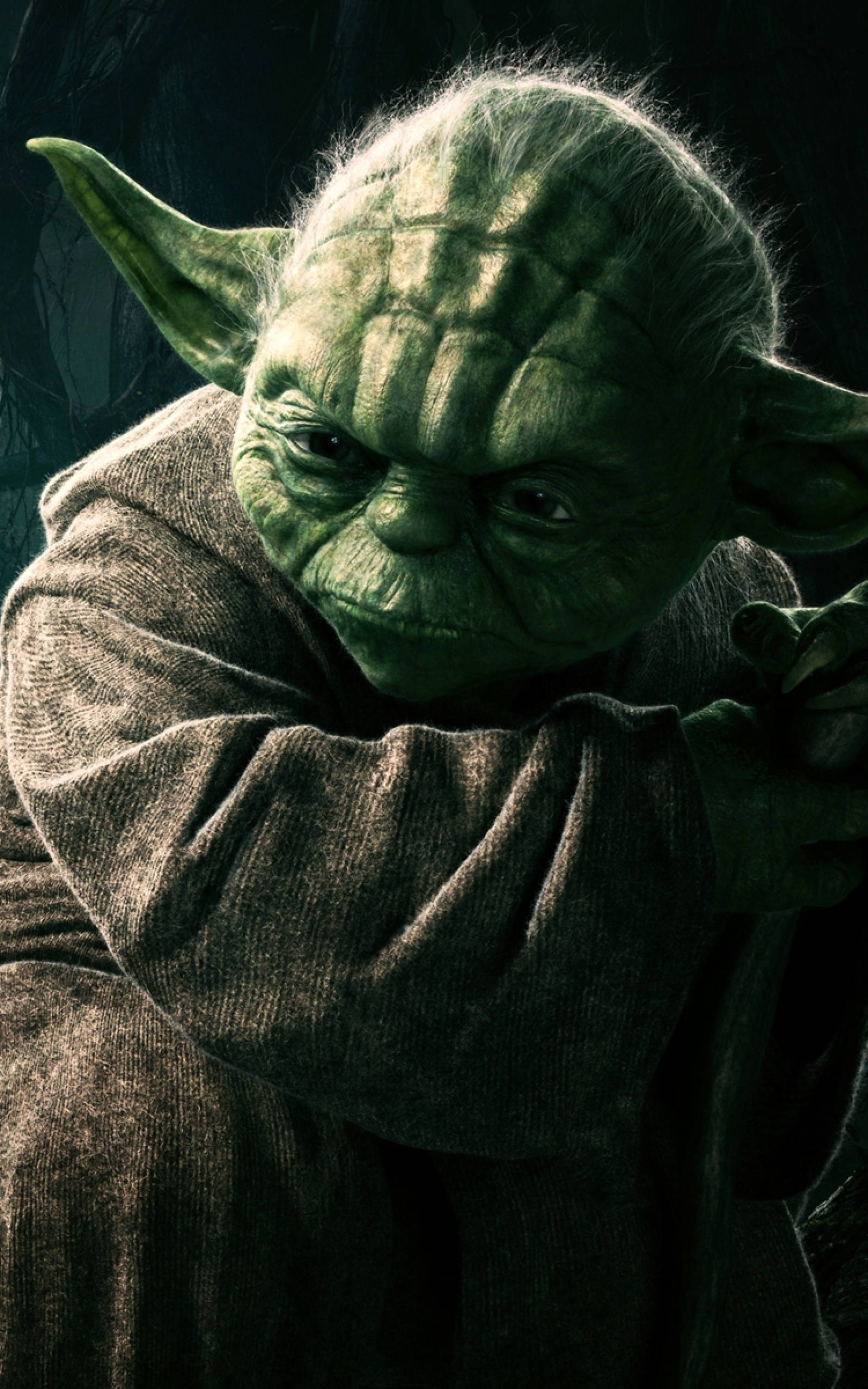 Galit na Yoda Star Wars Tablet Wallpaper