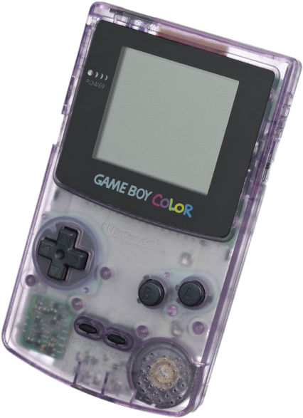 Game Boy Color Transparenteng Lila Wallpaper
