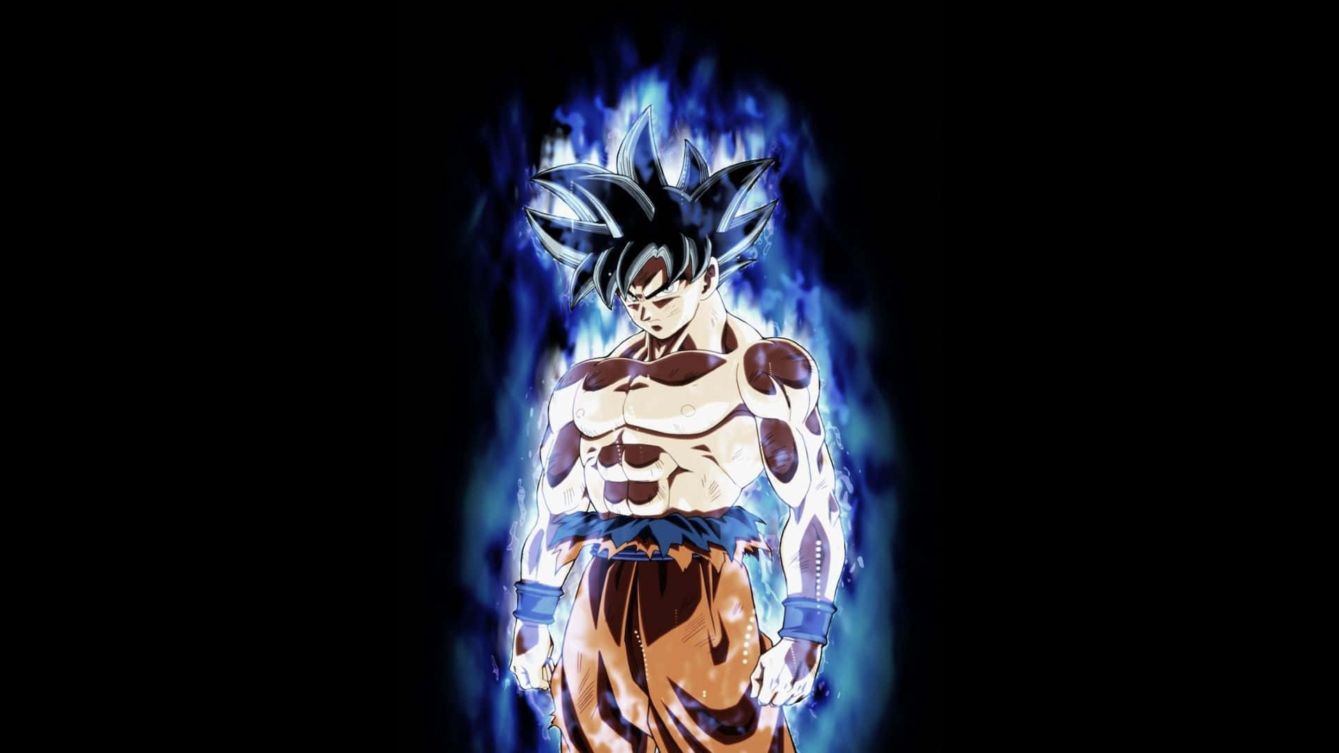 Gamit ni Goku ang kapangyarihan ng Ultra Instinct Wallpaper