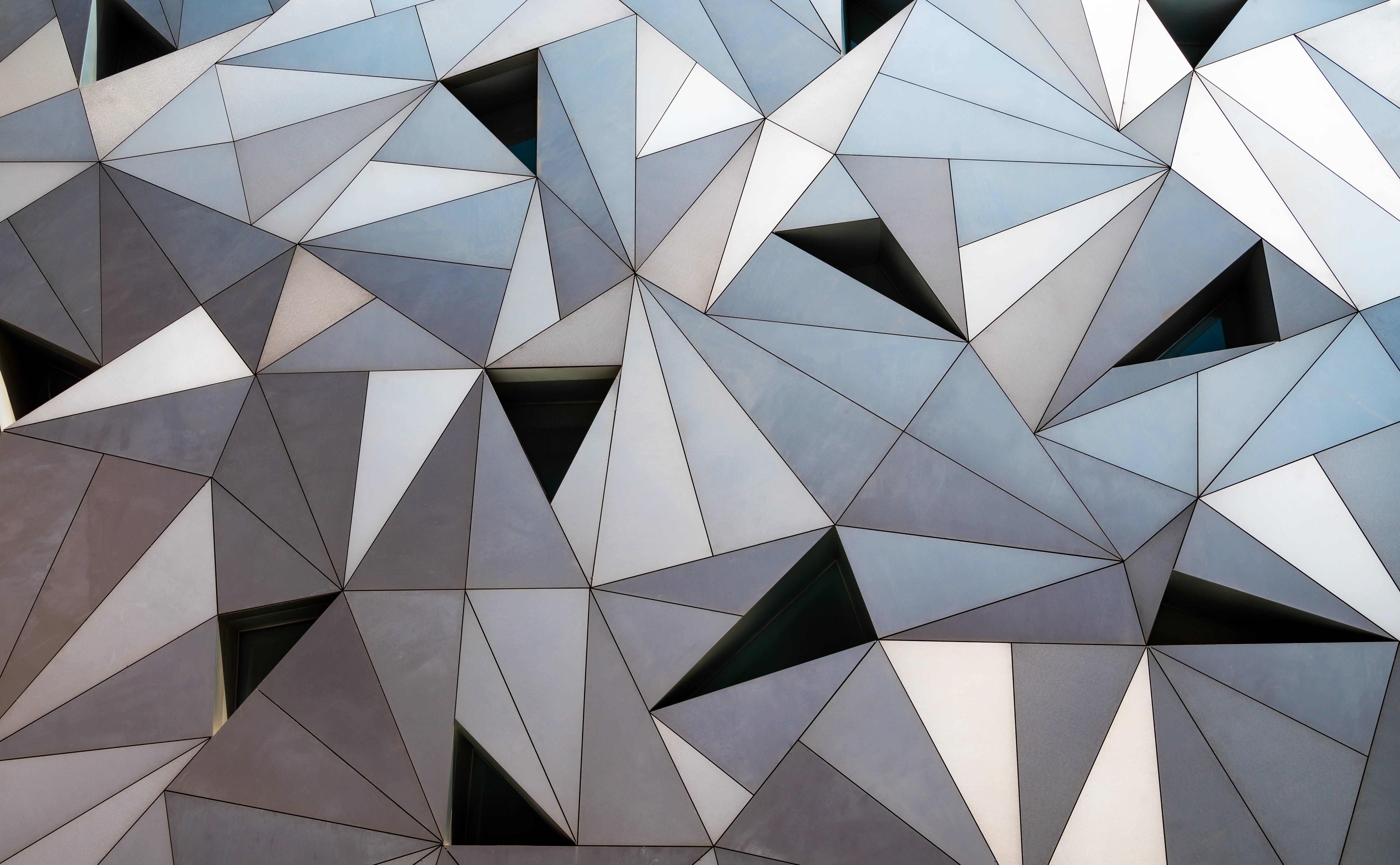 Geometrikong Aesthetic Pattern Wallpaper