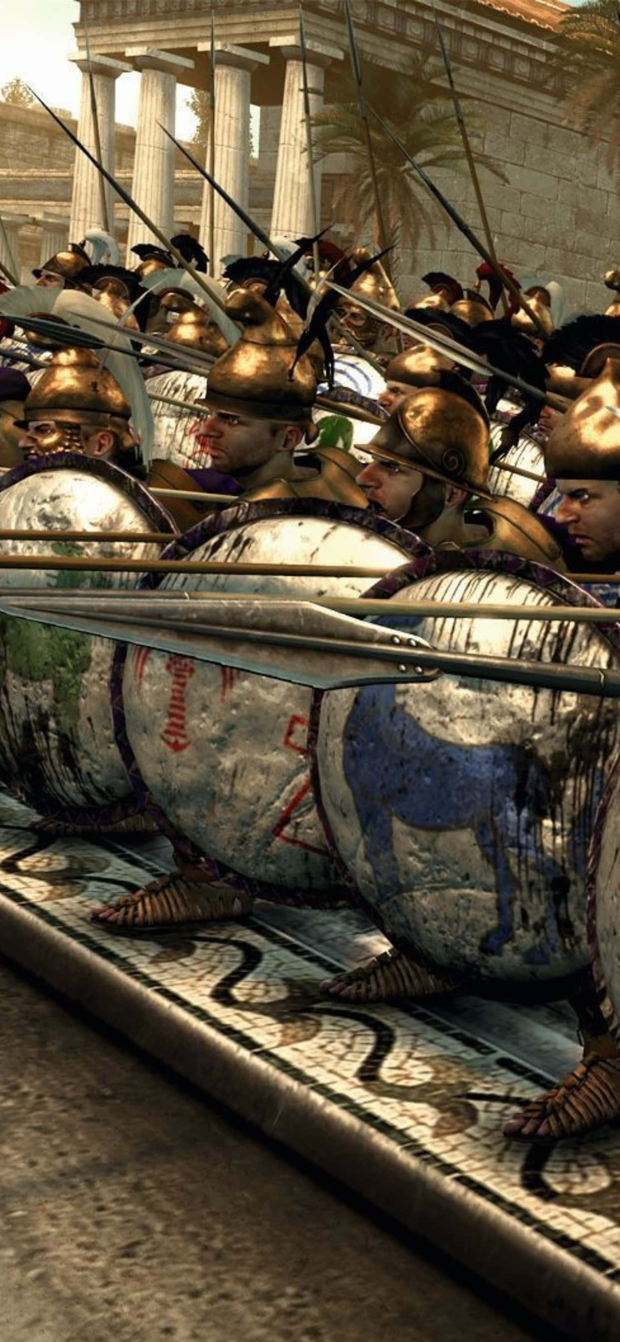 Maghanda Na Para sa Total War Attila sa Iyong iPhone Xs Max Wallpaper