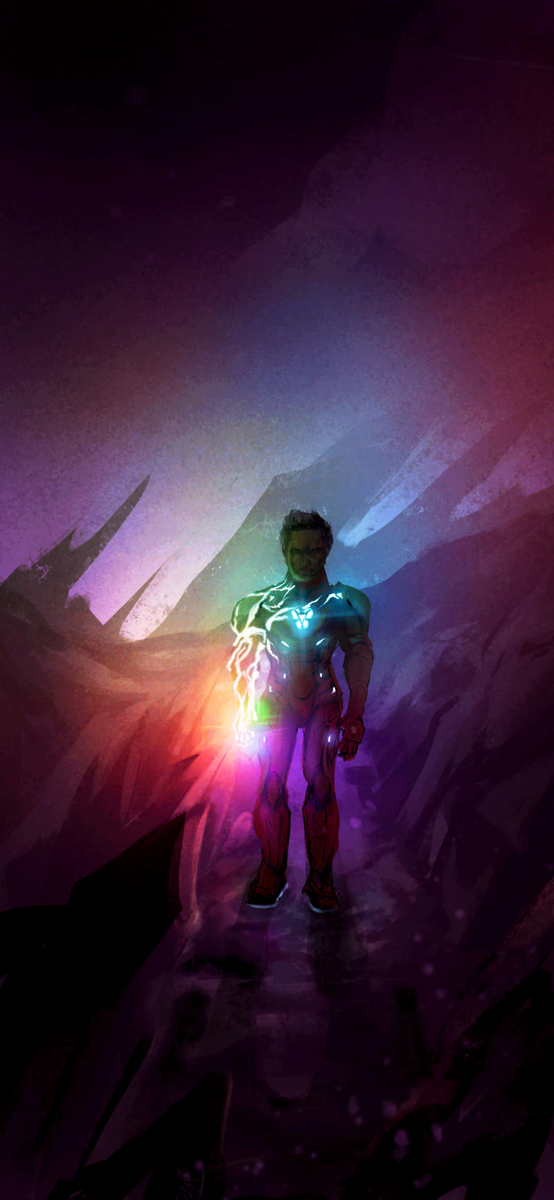 Humanda na iligtas ang mundo gamit ang iPhone Xs Marvel's Avengers Edition! Wallpaper