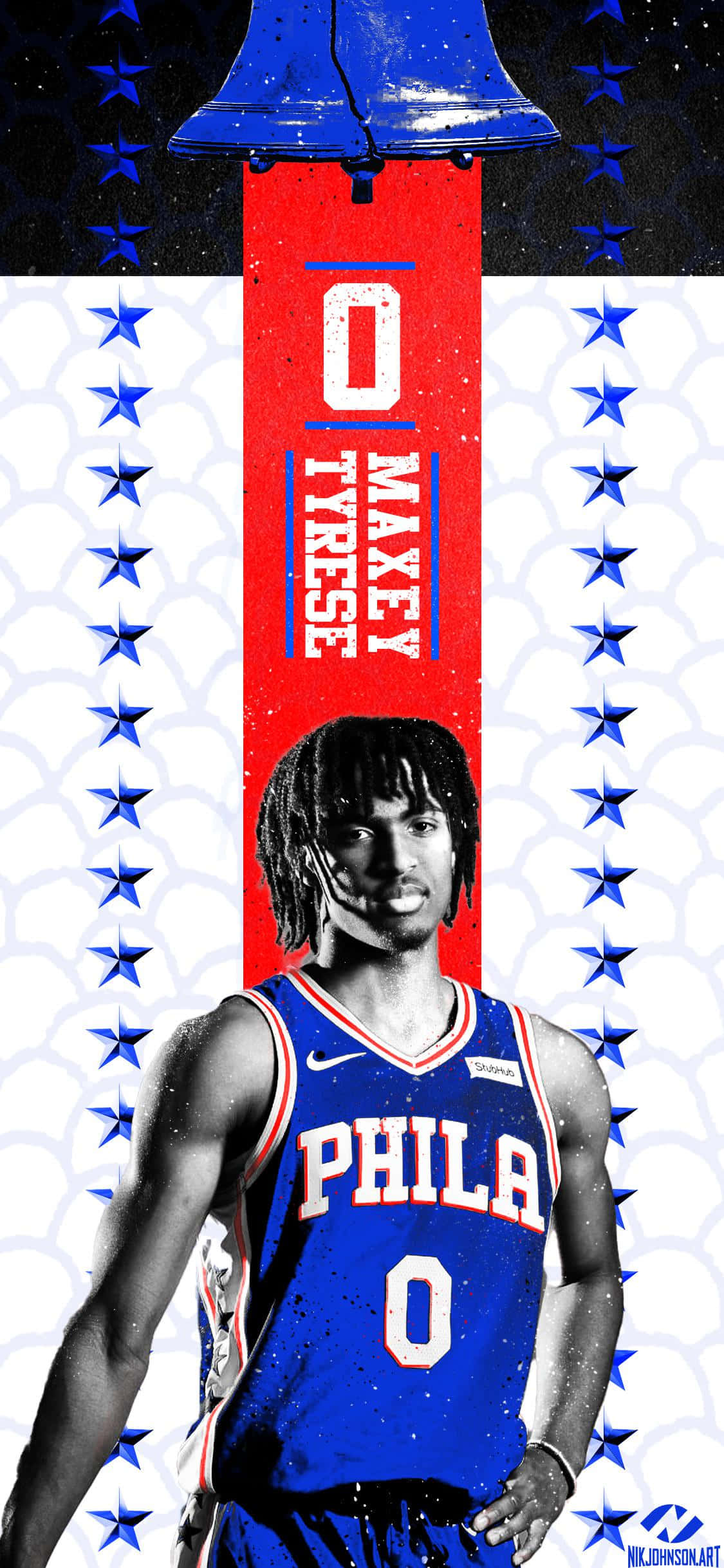 Kunin ang pinakabagong 76ers na balita at wallpapers para sa iyong iPhone! Wallpaper