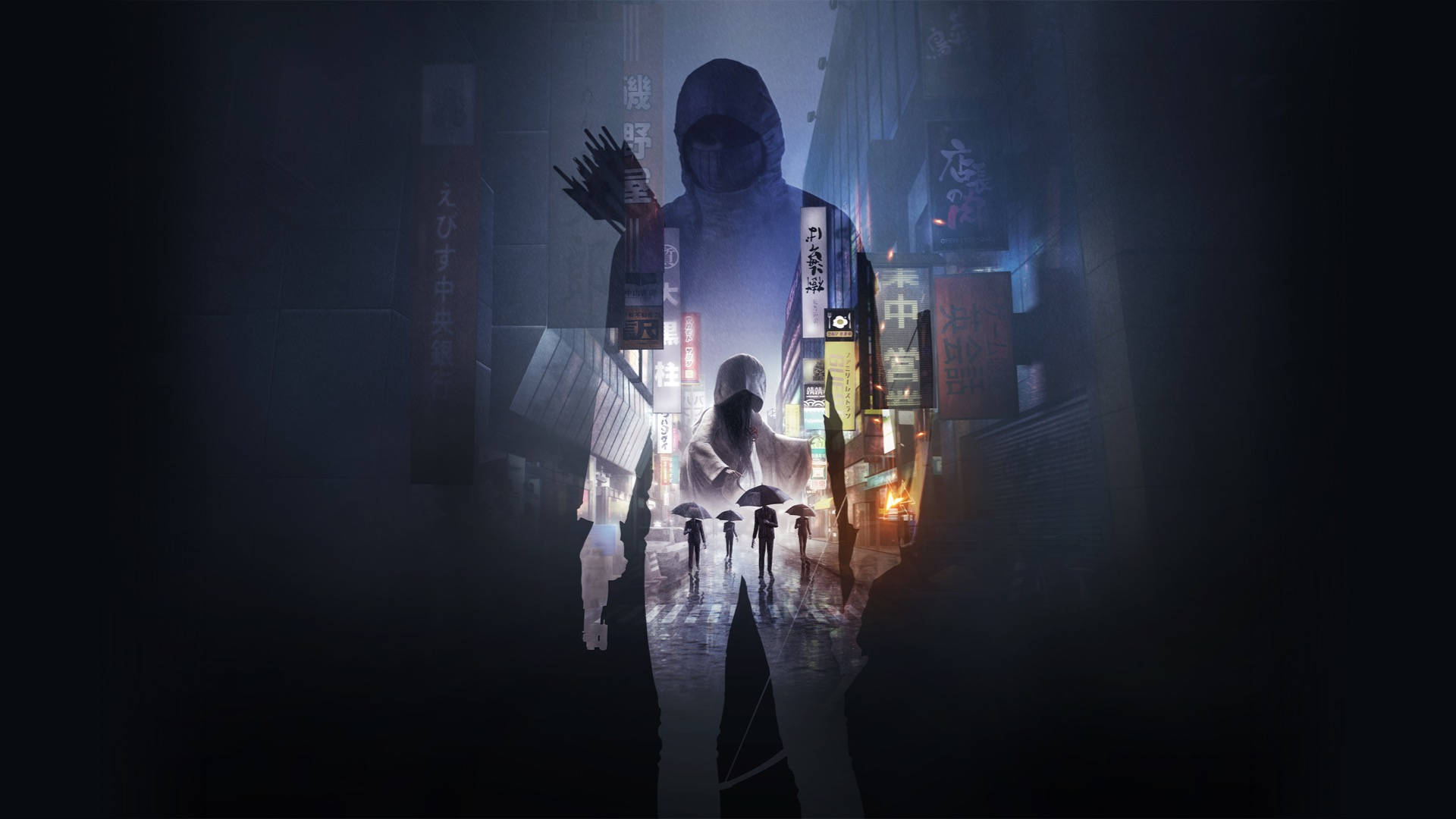 Ghostwire Tokyo Opisyal na Sining Wallpaper