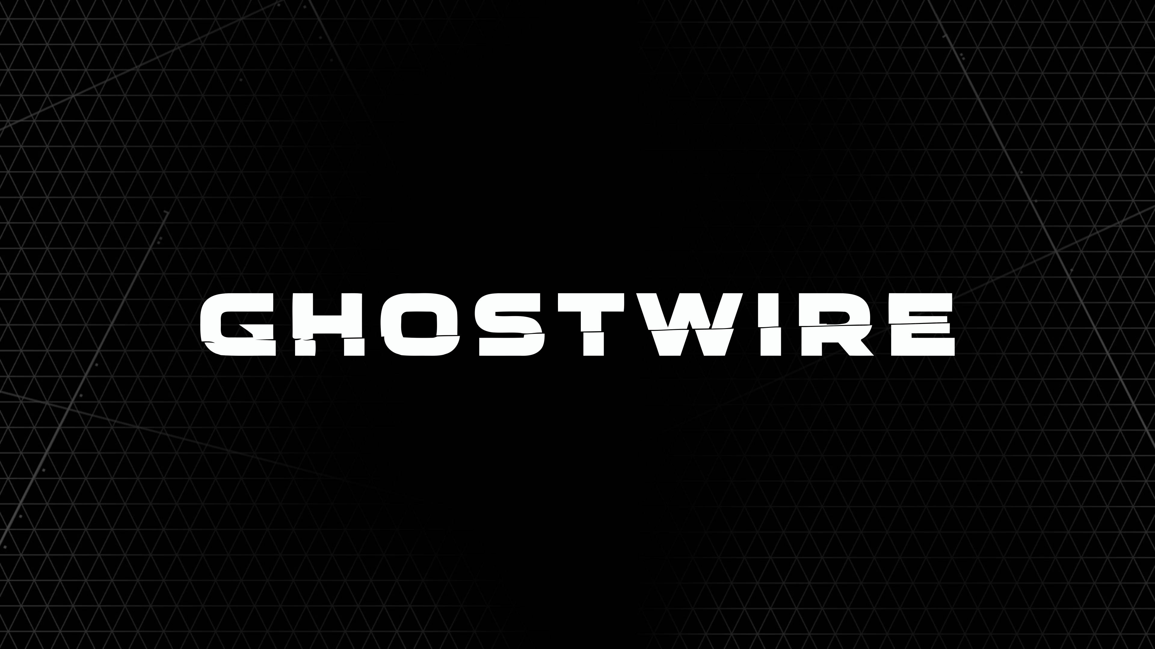 Ghostwire Tokyo Titulo Wallpaper