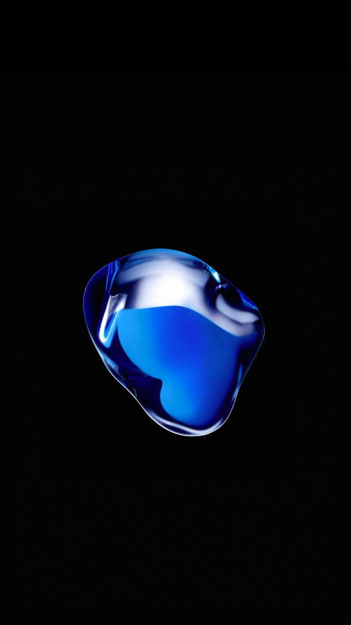 Gleaming Sapphire Gemstone Original iPhone 7 Wallpaper