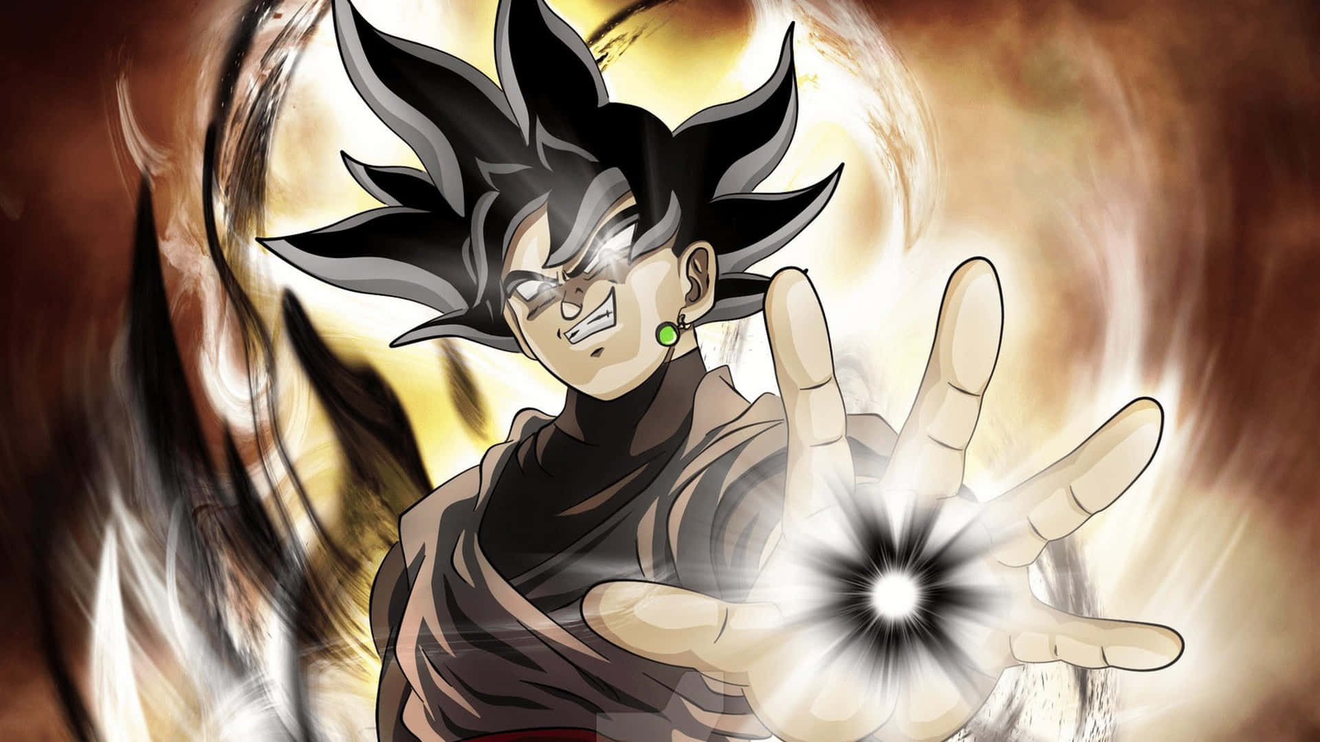 Goku Black Handa sa Labanan Wallpaper