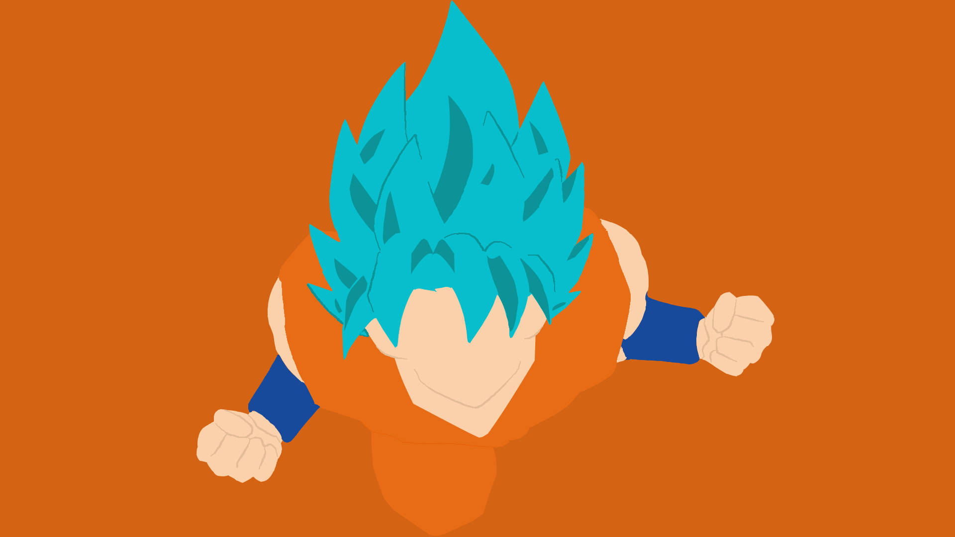 Goku, handa nang lumaban Wallpaper