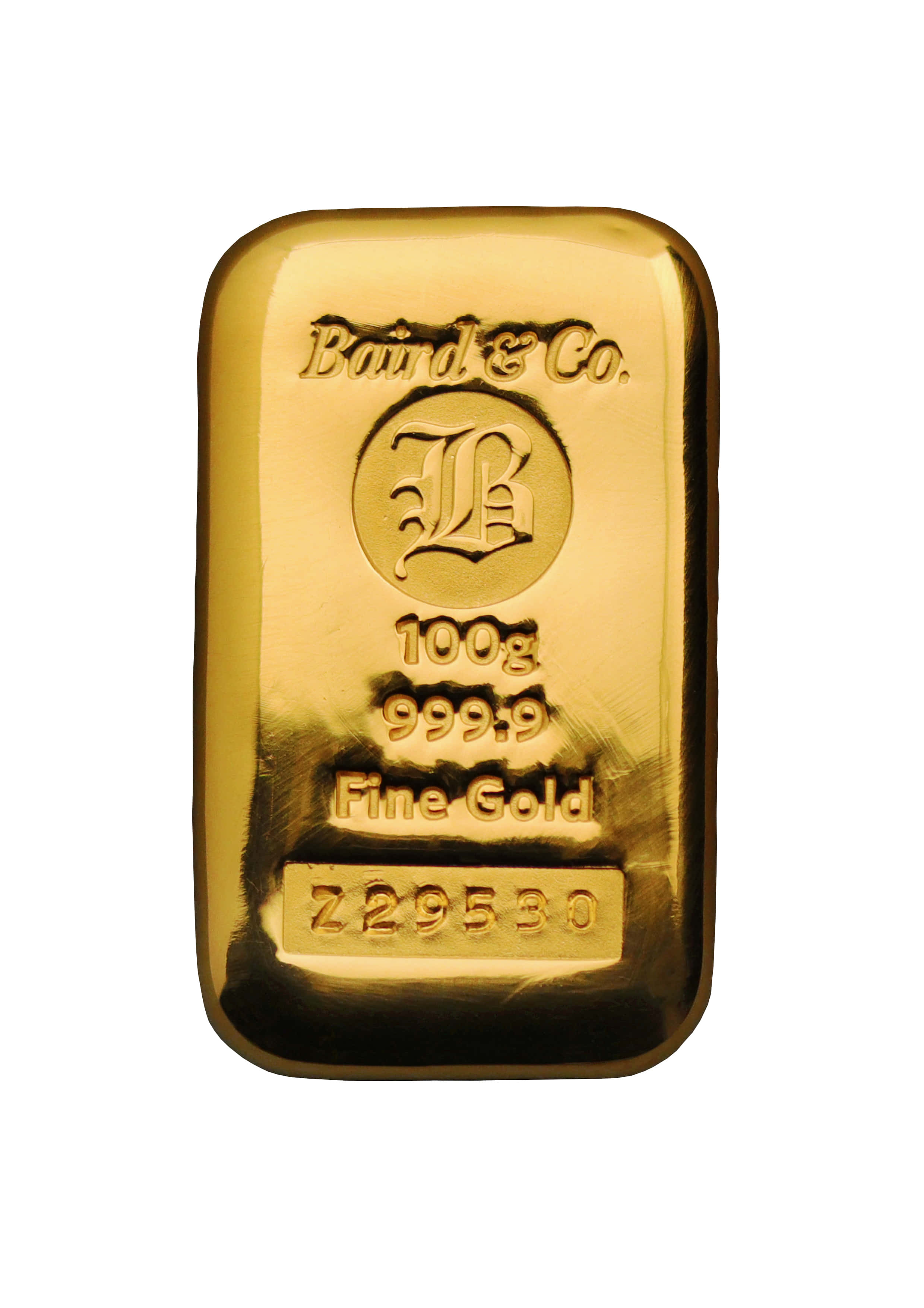 Gold bar na kumikinang sa araw Wallpaper