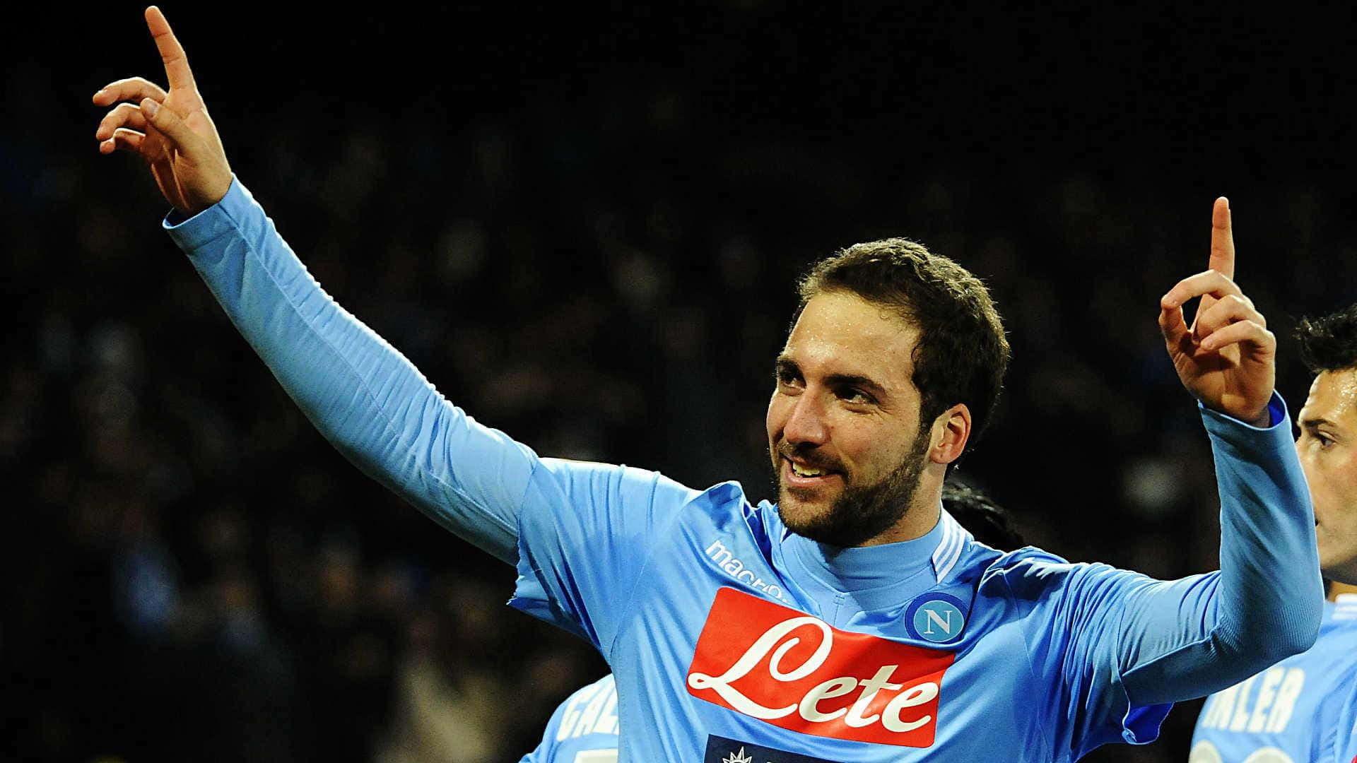 Gonzalo Higuain Napoli Nagpapanalo ng Goal Wallpaper