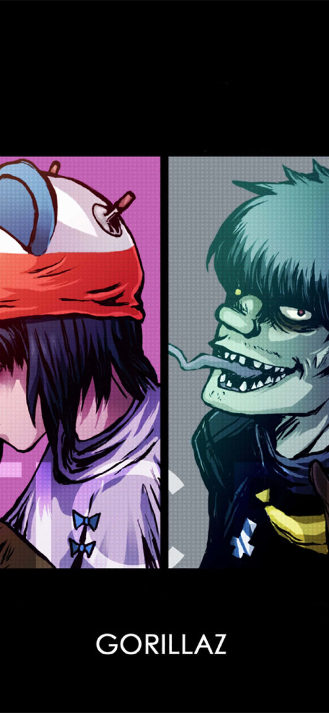 Gorillaz iPhone Kropped Murdoc At Noodle Wallpaper