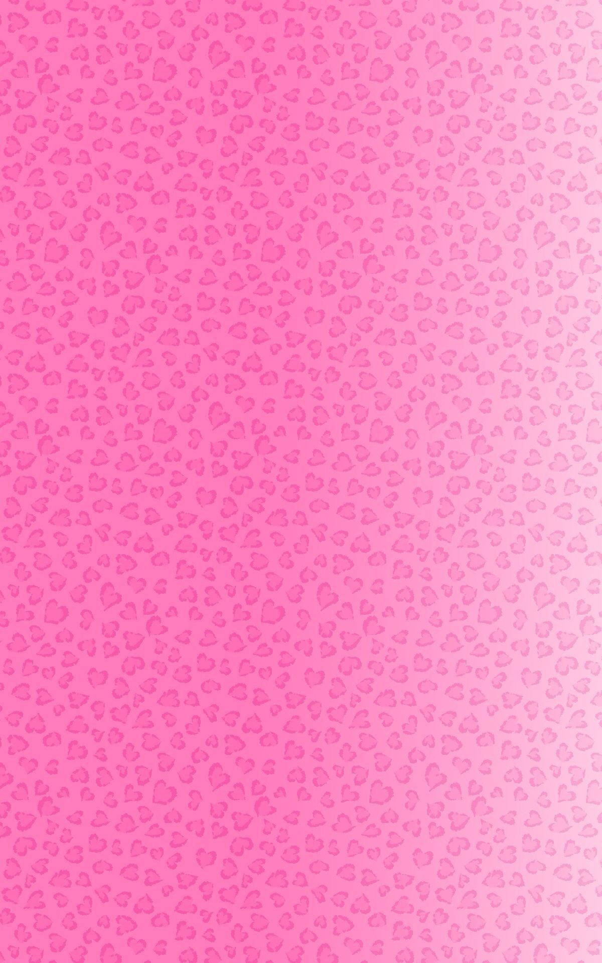 Gradienteng Pink na Leopard Print Wallpaper