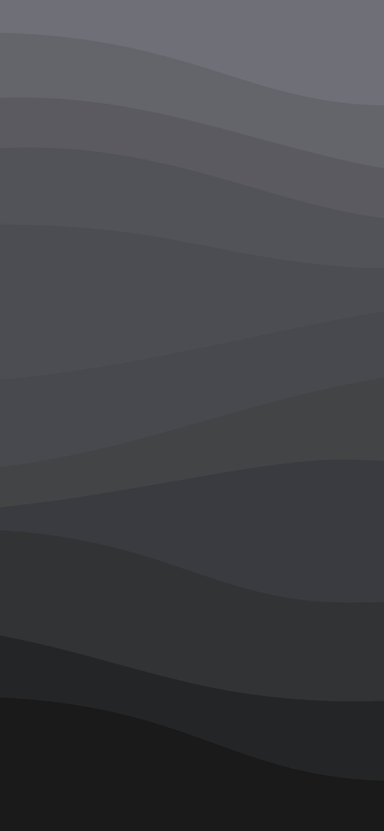 Gradient Waves Minimal Dark iPhone Wallpaper