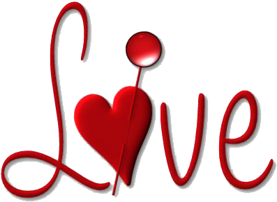 Graphic Text na Red Love Wallpaper