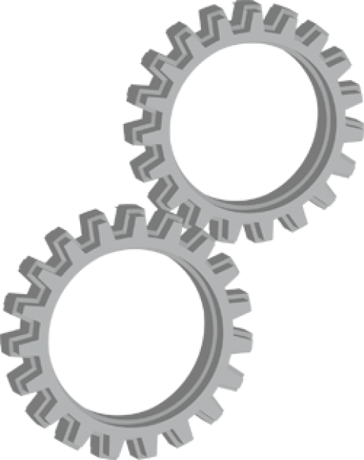 Grapikong Magkakabit na mga Gears Wallpaper