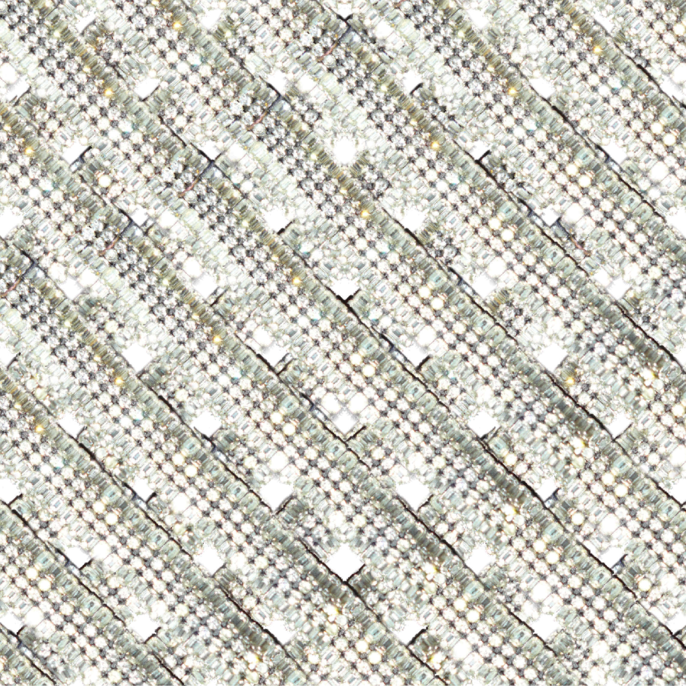 Gray Linings Fabric Rhinestones Background Wallpaper