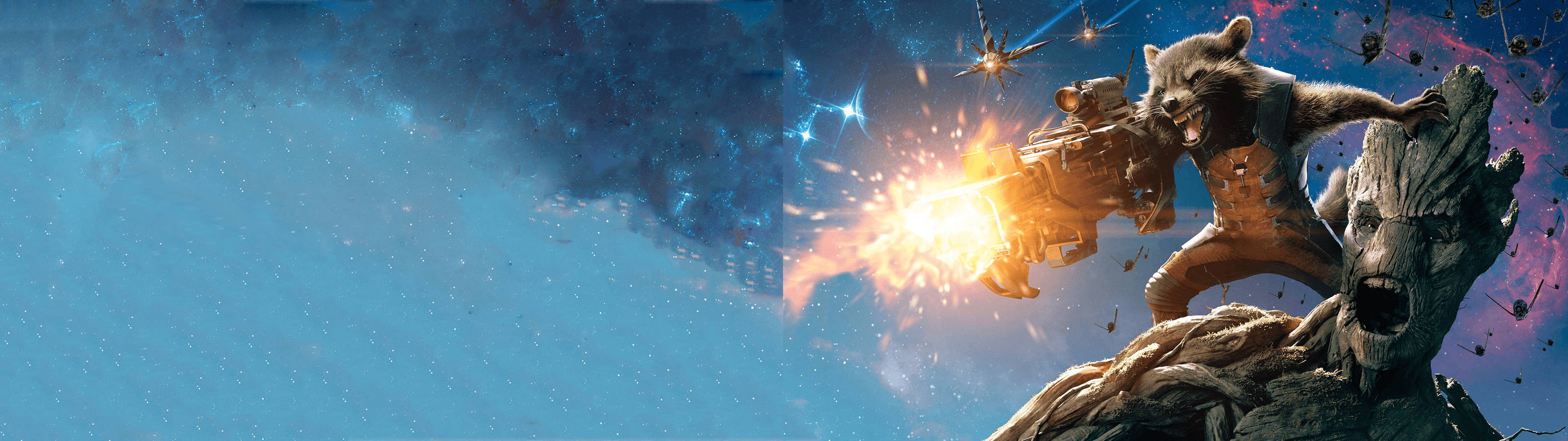 Groot at Rocket sa Isang Epikong Pakikipagsapalaran Wallpaper
