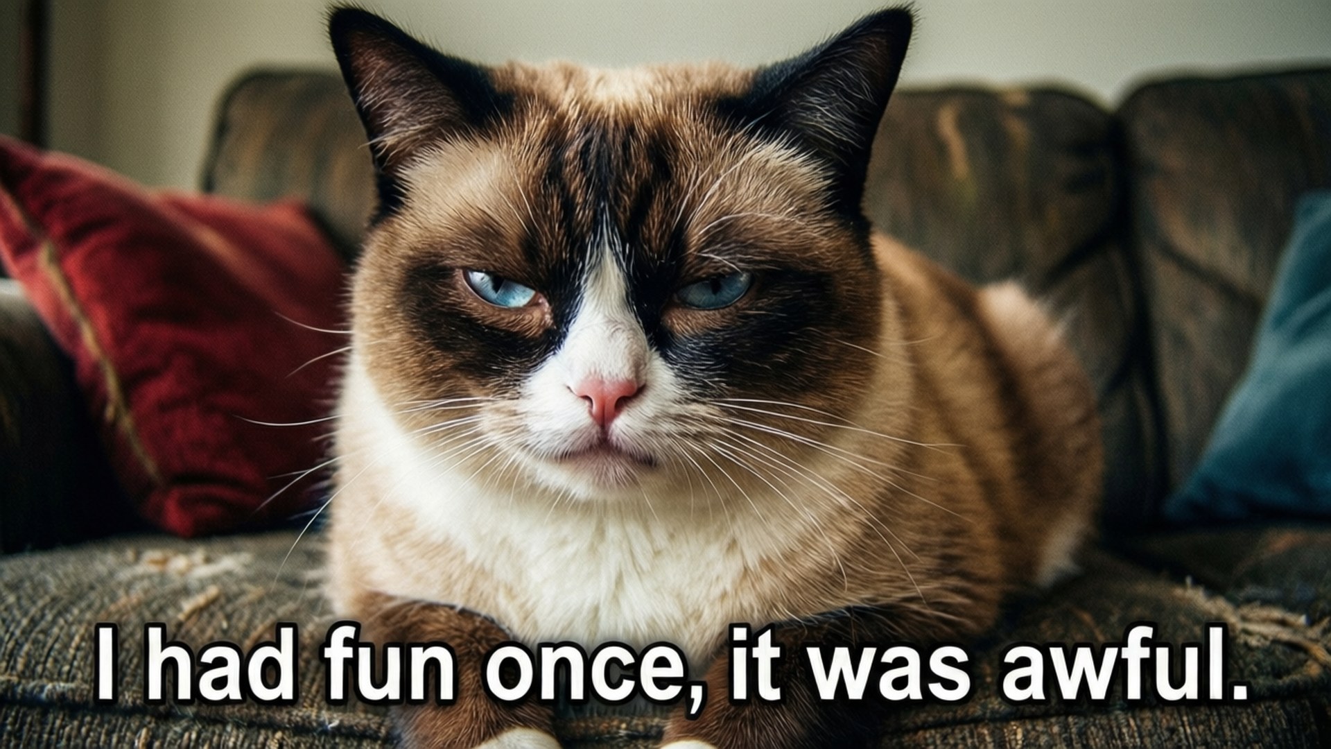 Grumpy Cat Nakakatuwa Minsan Wallpaper