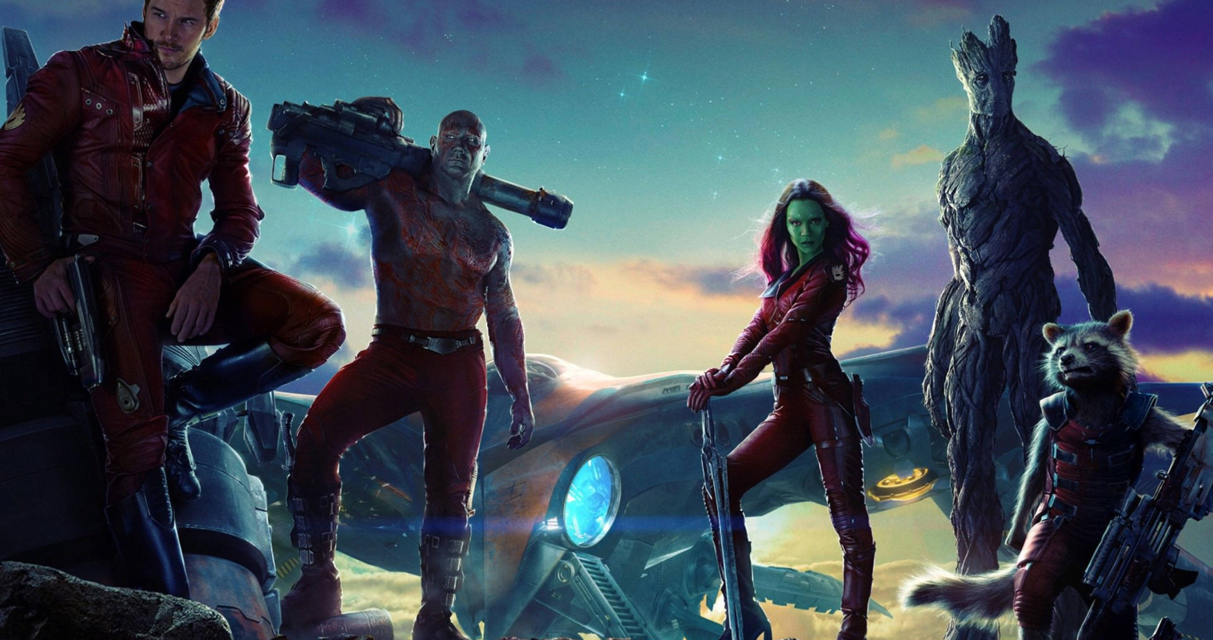 Guardians of the Galaxy Pelikulang Hollywood Wallpaper