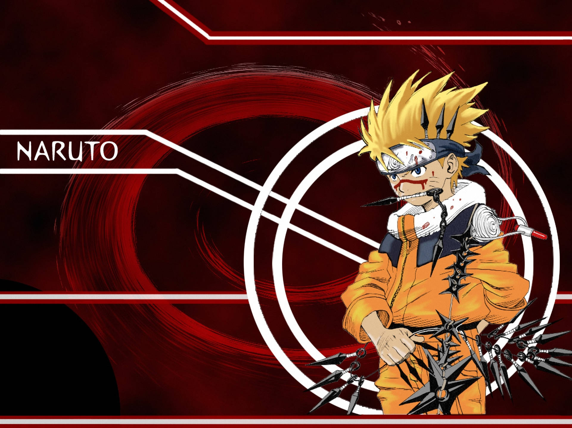 Gumagalaw na mga Talim ni Naruto Wallpaper