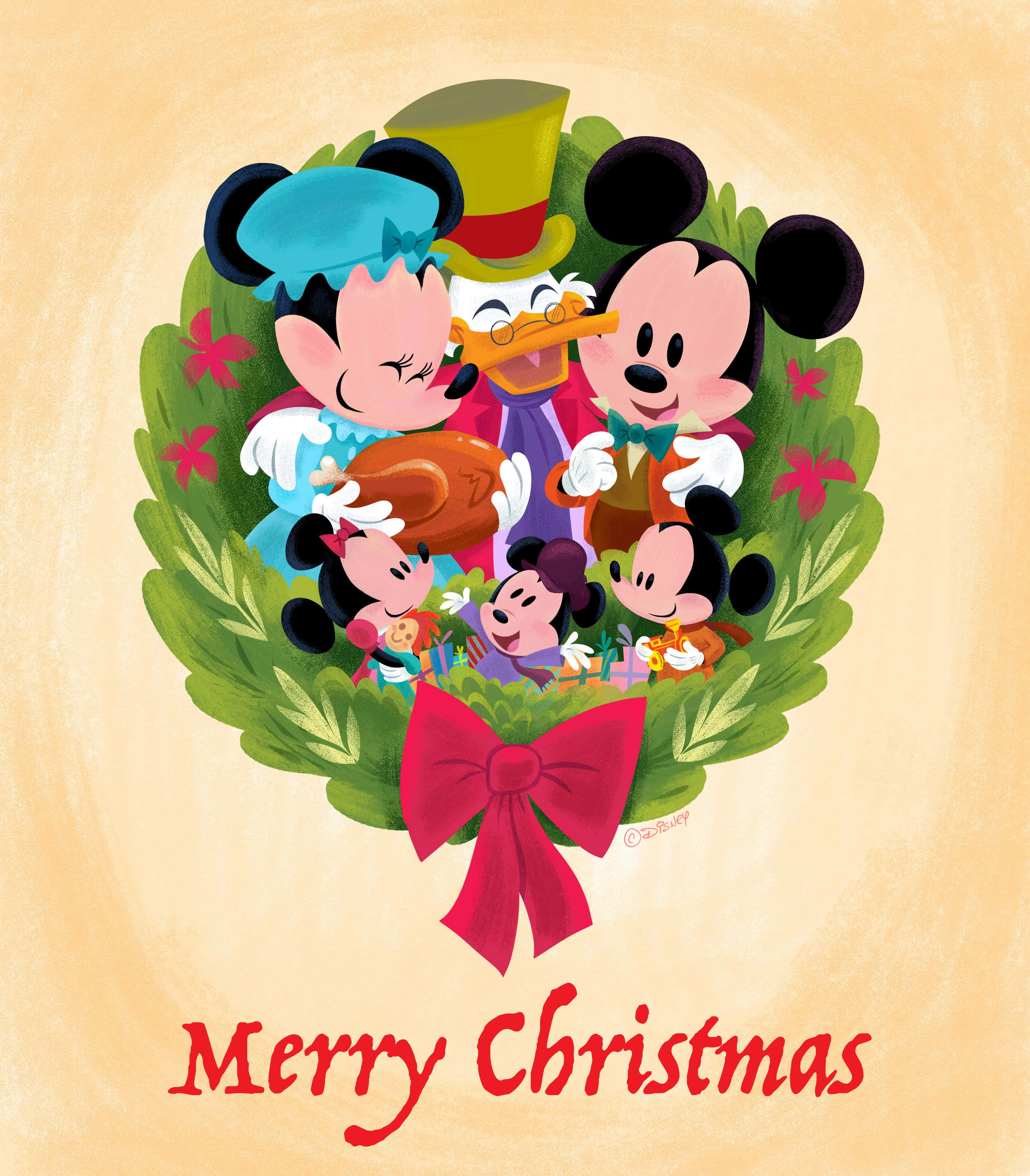 "Gumawa ng mahiwagong alaala ngayong Pasko kasama ang Disney!" Wallpaper