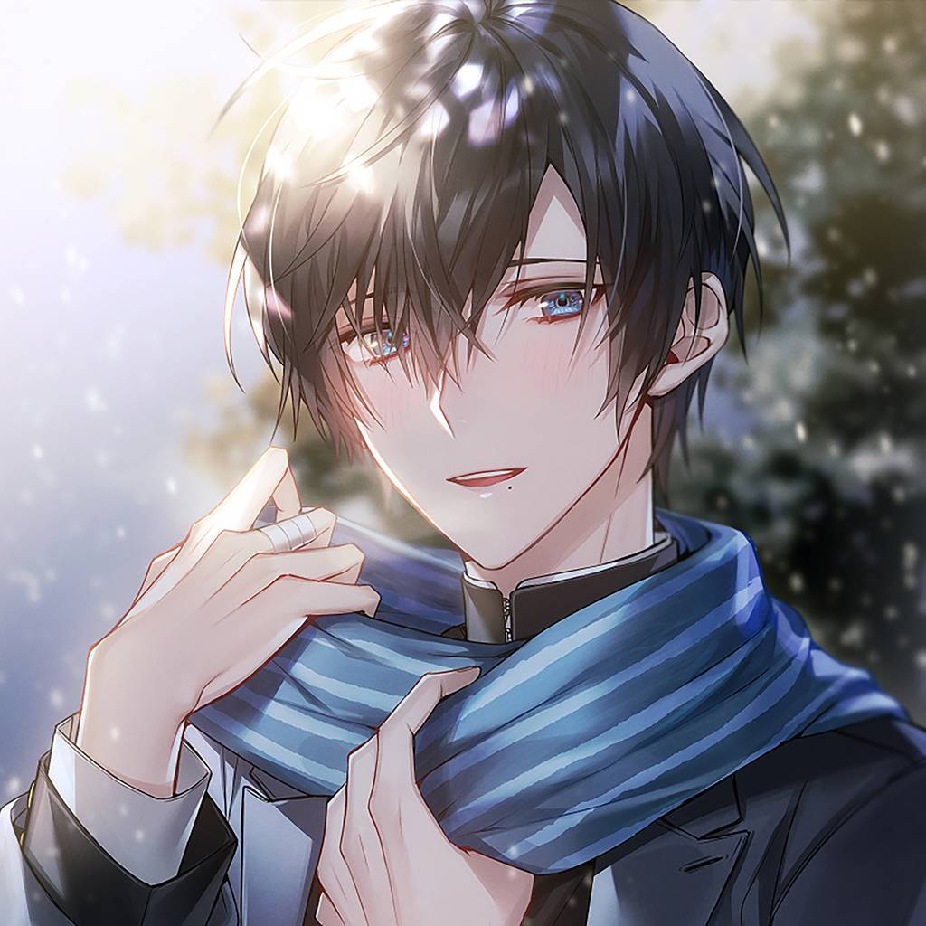 Guwapong Edgy Anime na Pfp ng Lalaki Wallpaper